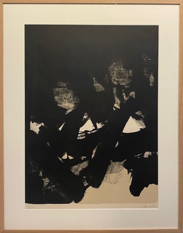 Lithographie Soulages - Lithographie n°13 
