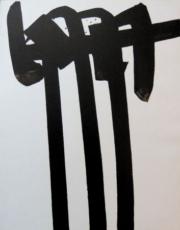 Lithographie Soulages - Lithographie n°28