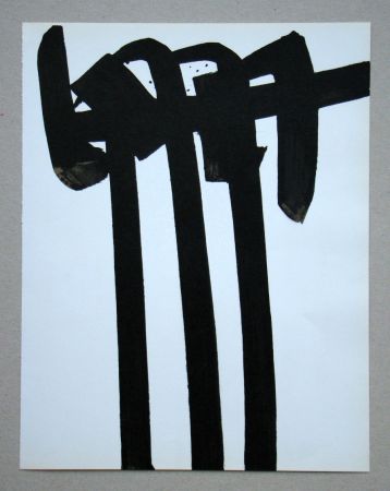 Lithographie Soulages - Lithographie  n°28