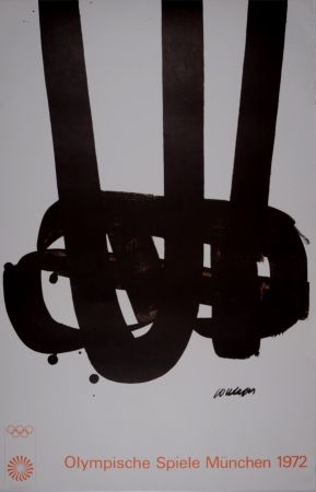 Lithographie Soulages - Lithographie n°29, 1970 - German edition