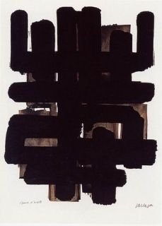 Lithographie Soulages - Lithographie n°3