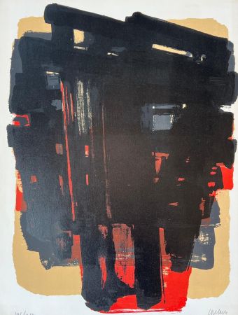 Lithographie Soulages - Lithographie n°8 