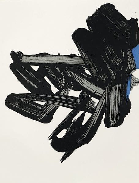 Lithographie Soulages - Lithographie n° 17