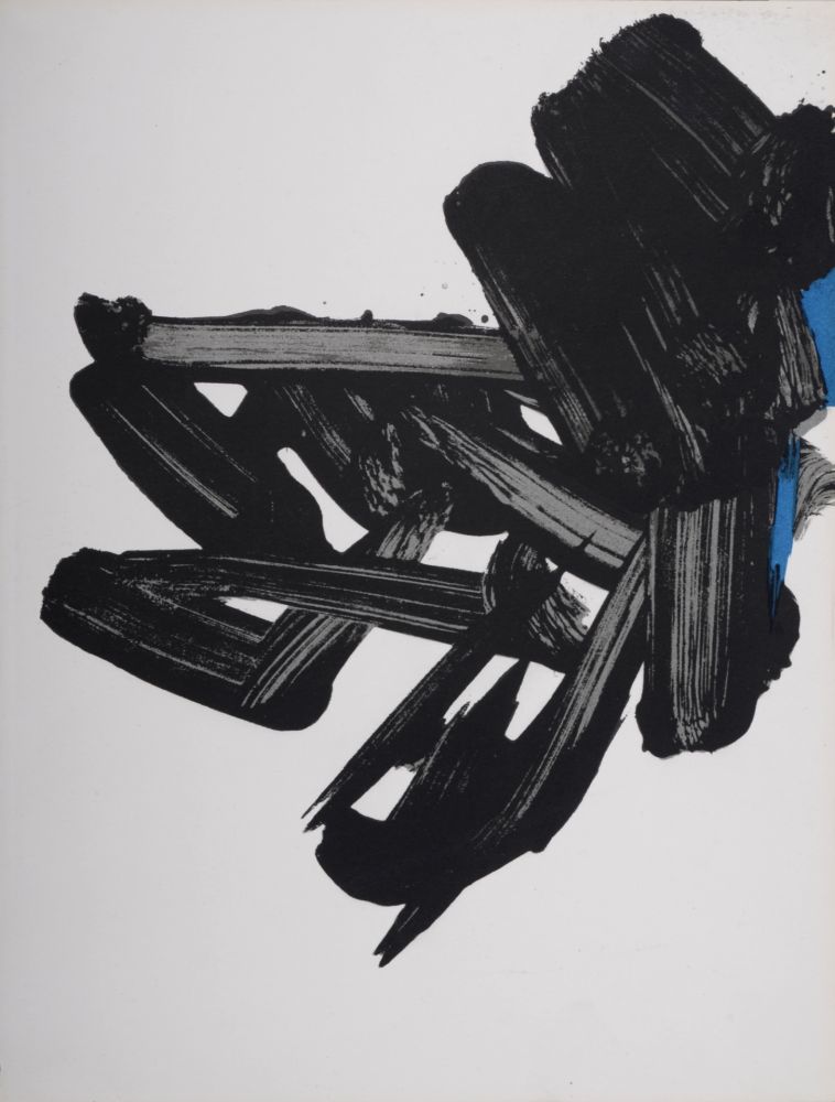 Lithographie Soulages - Lithographie N° 17, 1964