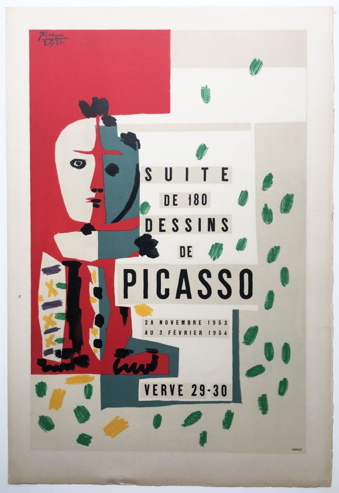 Lithographie Picasso - LITHOGRAPHIE: SUITE DE 180 DESSINS. VALLAURIS VERVE 29-30. 1953-1954