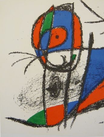 Lithographie Miró - Lithographie  VI