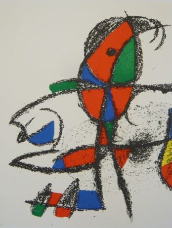 Lithographie Miró - Lithographie  X