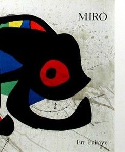 Livre Illustré Miró - Lithos - Miró - Queneau 
