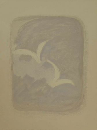 Lithographie Braque - Litografia a colori tratta dal volume “Descente aux enfers