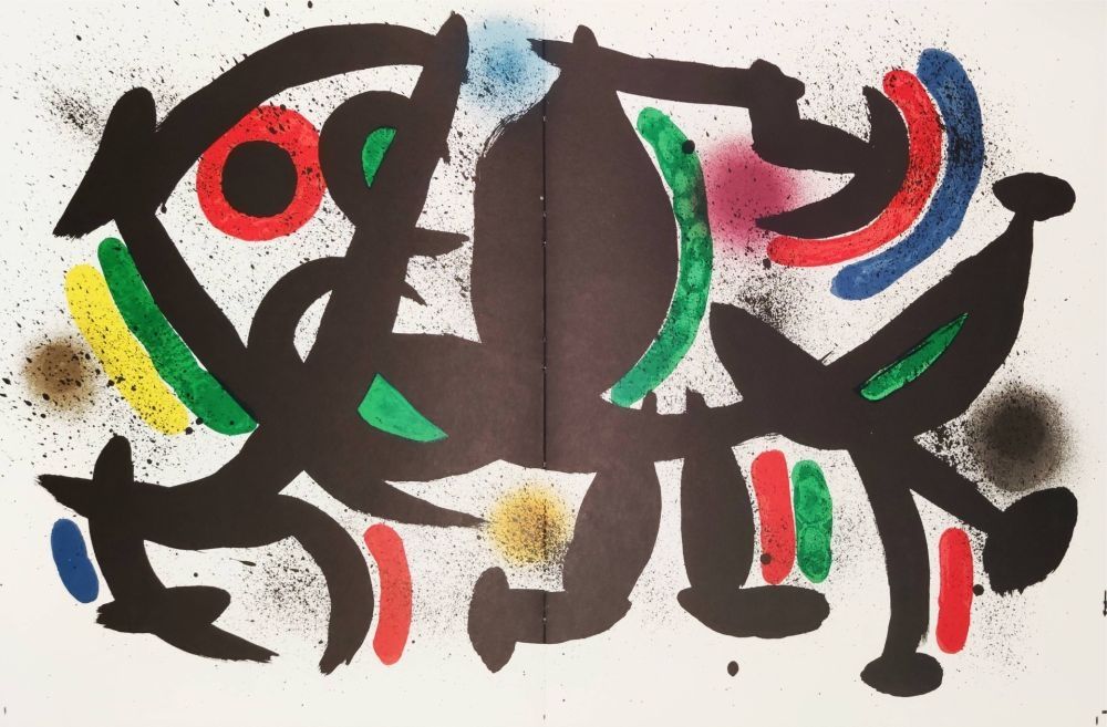 Lithographie Miró - Litografía original IV