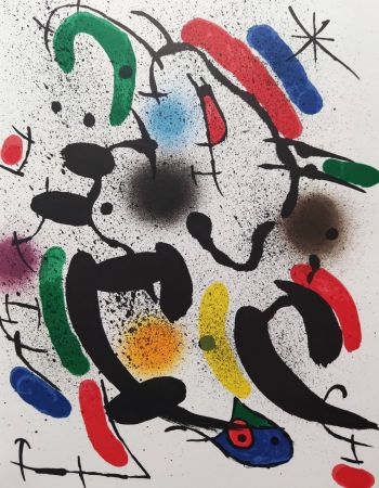 Lithographie Miró - Litografía original VI