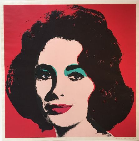 Lithographie Warhol - Liz