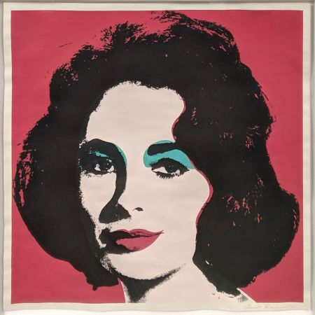 Lithographie Warhol - LIZ FS II.7