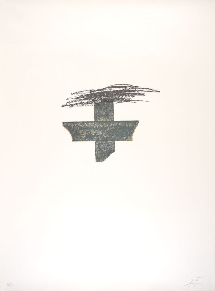 Lithographie Tàpies - Llambrec 1