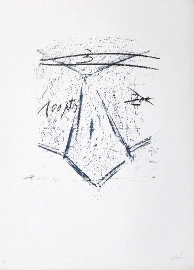 Lithographie Tàpies - LLambrec 12