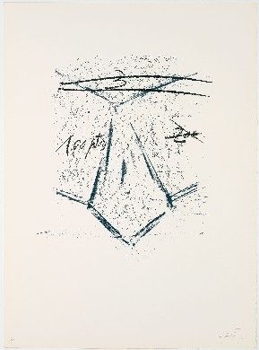 Lithographie Tàpies - Llambrec 12