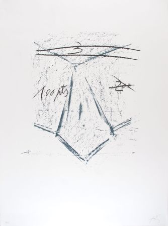 Lithographie Tàpies - Llambrec 12
