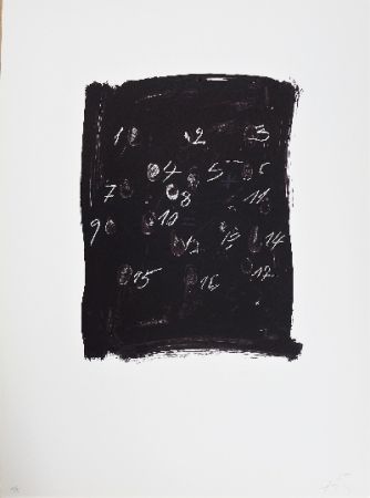 Lithographie Tàpies - LLambrec 3