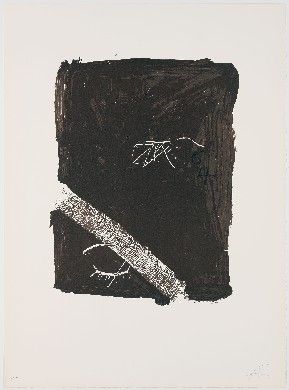 Lithographie Tàpies - Llambrec 5