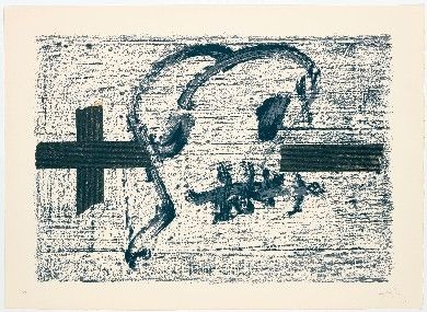 Lithographie Tàpies - Llambrec 7