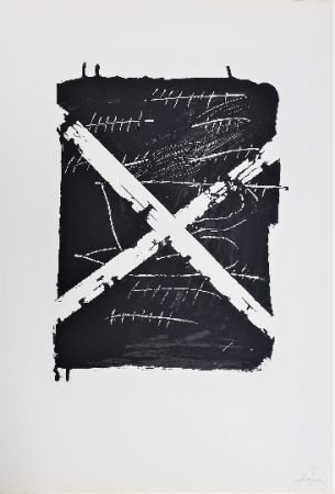 Lithographie Tàpies - LLambrec 8