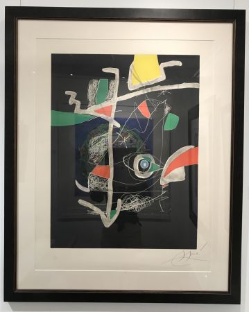 Lithographie Miró - L'Libre dels Sis Sentits VI (Book of the Six Senses)