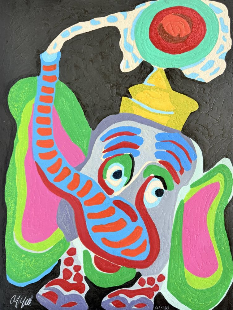 Gravure Sur Bois Appel - L’Oeil du cirque