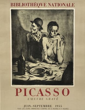 Lithographie Picasso - L'Oeuvre Grave - Bibliotheque Nationale