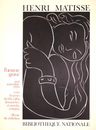 Lithographie Matisse - L'Oeuvre Gravée  Bibliotheque Nationale