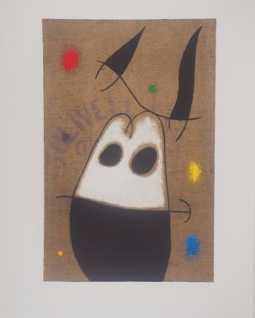 Lithographie Miró - L'oiseau
