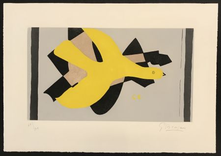 Eau-Forte Et Aquatinte Braque - L'Oiseau et Son Ombre II (Bird and its Shadow II)