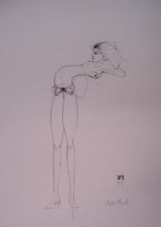 Lithographie Wunderlich - Lolita