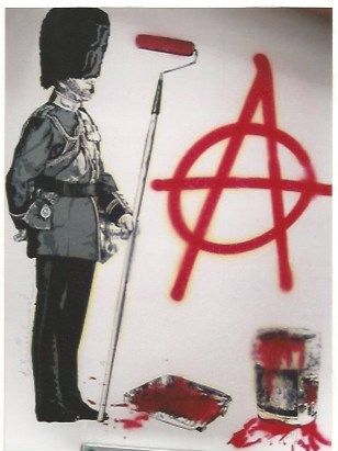Sérigraphie Mr. Brainwash - LONDON show Anarchy
