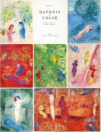 Livre Illustré Chagall - Longus. DAPHNIS & CHLOÉ (Paris, Tériade, 1961)