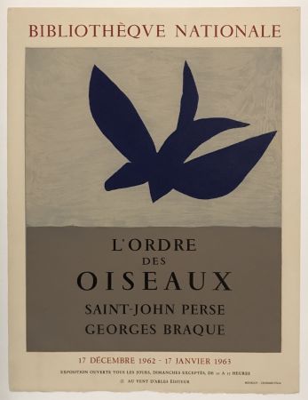 Gravure Braque - L'Ordre des Oiseaux