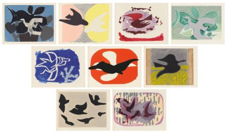 Eau-Forte Et Aquatinte Braque - L'ordre des oiseaux