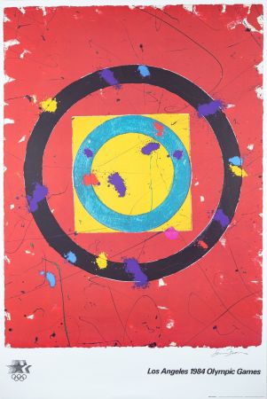 Lithographie Francis - Los Angeles 1984 Olympic Games (signed)