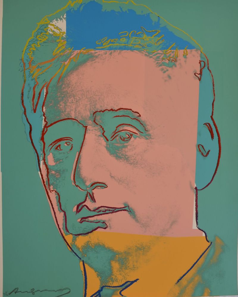 Sérigraphie Warhol - Louis Brandeis (FS II.230) Trial Proof