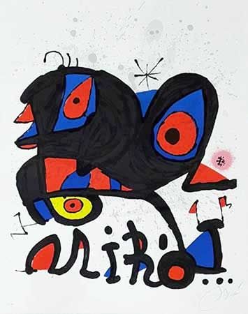 Lithographie Miró - Louisiana