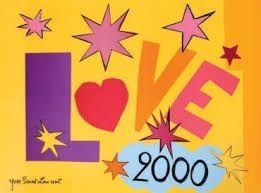 Affiche Saint Laurent - Love 2000