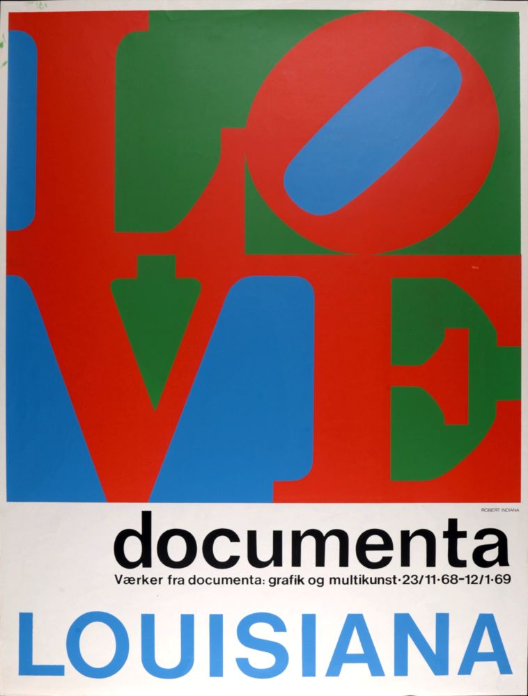 Sérigraphie Indiana - LOVE Documenta, 1969