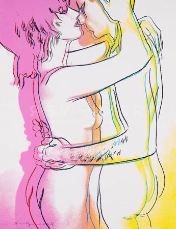 Sérigraphie Warhol - Love (FS II.312)