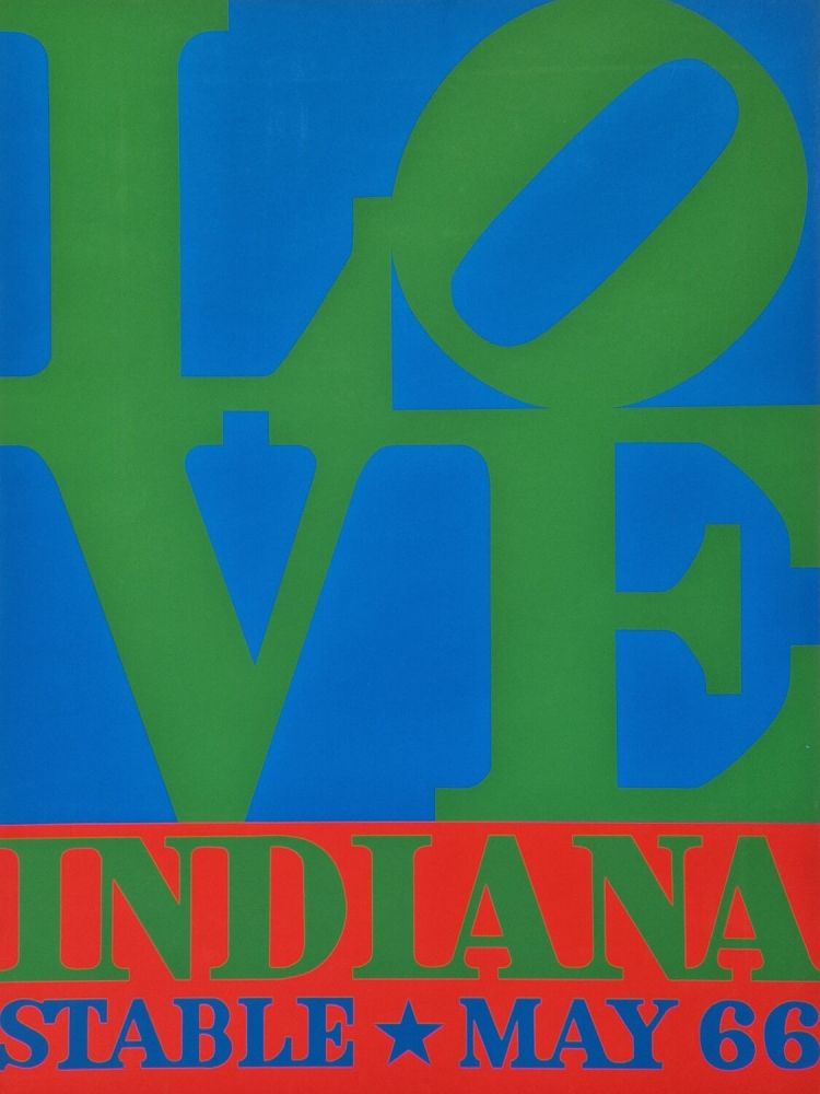 Affiche Indiana - Love. Indiana. Stable May 66