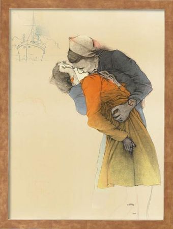 Lithographie Bruni - Love Parade New York
