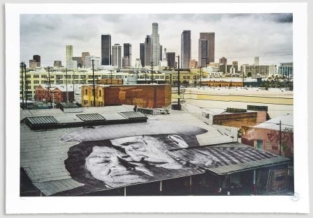 Lithographie Jr - Lovers on the Roof, USA