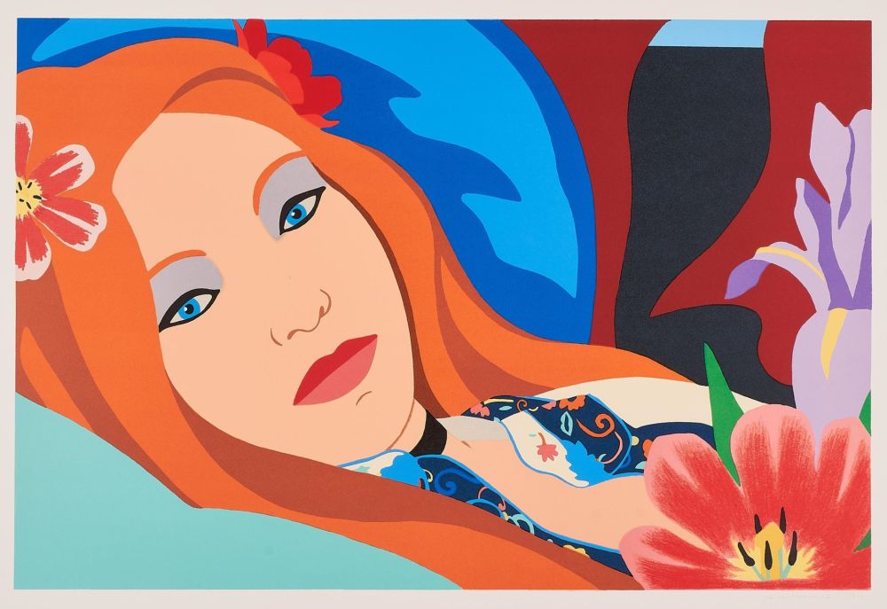 Lithographie Wesselmann - Lulu