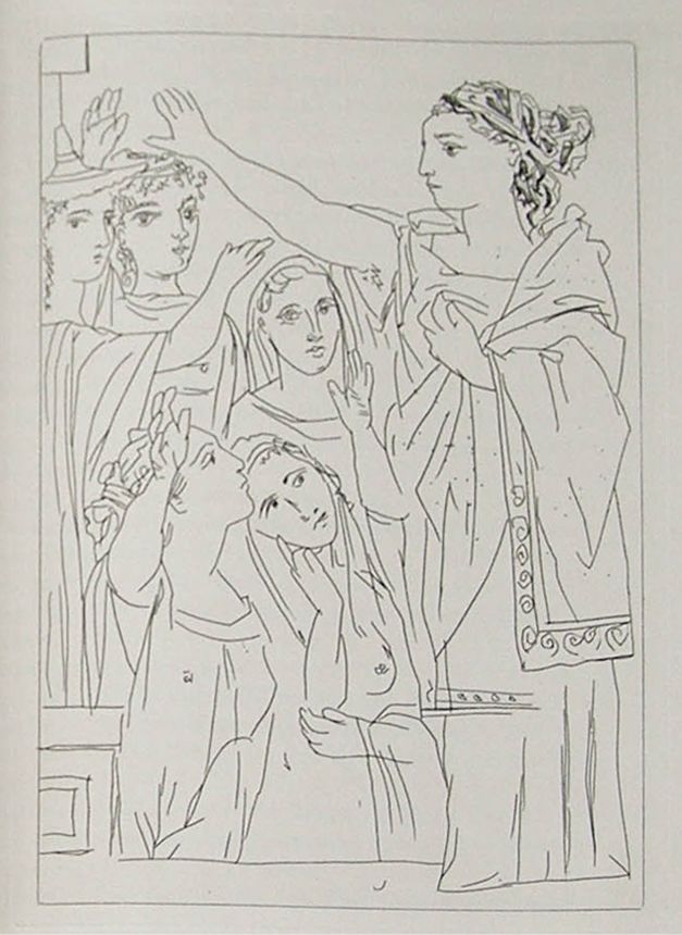 Gravure Picasso - Lysistrata By Aristophanes (Signed Book)