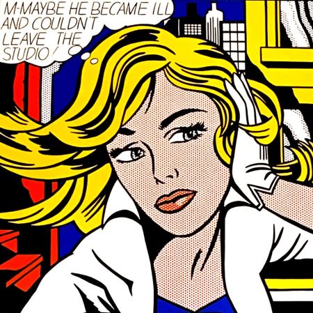 Offset Lichtenstein - M-Maybe he became ill