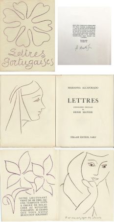 Livre Illustré Matisse - M. Alacaforado : LETTRES PORTUGAISES. Lithographies originales de Henri Matisse (1946)