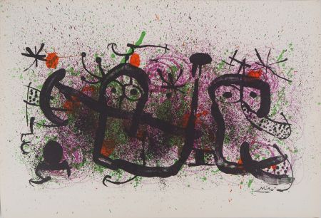 Lithographie Miró - Ma de Provebis